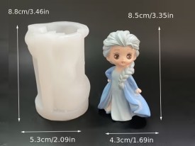 Molde silicona Princesa ELSA 